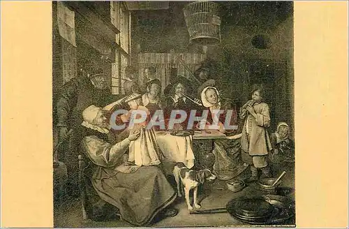 Ansichtskarte AK Le Haye Musee de Mauritshuis Steen (Jan) La Famille de l'Artiste