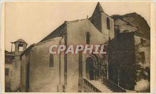 Cartes postales Les Baux (B du R) Eglise St Vincent Contenant des Vestiges des X XII XIV XV et XVIe Siecles