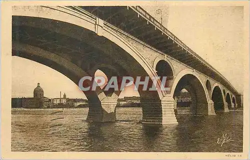 Ansichtskarte AK Toulouse Pyrenees Ocean Le Nouveau Pont Amidonniers (de l'Ingenieur Sejournet)