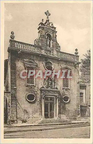Ansichtskarte AK Pont Saint Esprit (Gart) Facade de l'Eglise des Penitents