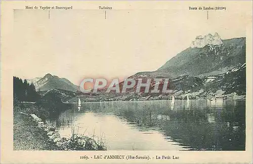 Ansichtskarte AK Lac d'Annecy (Hte Savoie) Le Petit Lac