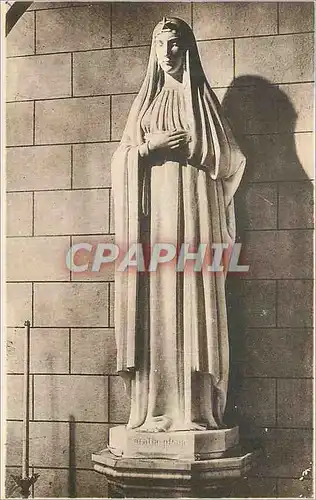 Cartes postales Statue Vierge