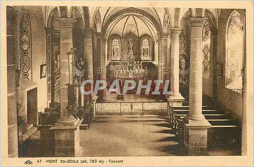 Cartes postales Mont Ste Odile (alt 763 m) Couvent