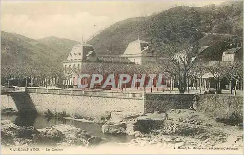 Cartes postales Vals les Bains Le Casino