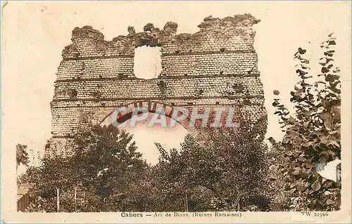 Cartes postales Cahors Arc de Diane (Ruines Romaines)