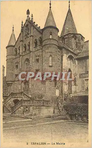 Cartes postales Espalion La Mairie