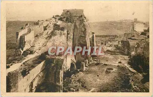 Cartes postales Les Baux Tour Sarrrazine et Chemin de Ronde