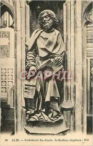 Cartes postales Albi Cathedrale Ste Cecile St Mathieu (Apotre)