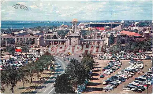 Cartes postales moderne Toronto Ontario Canada A Birds Eye view of the Princess Gates and the Canadian National Exhibiti