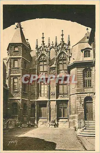 Ansichtskarte AK Rouen (Seine Inferieur) La Douce France Hotel du Bourgtheroulde (XVe siecle)