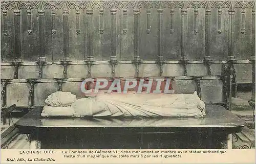Cartes postales La Chaise Dieu Le Tombeau de Clement VI