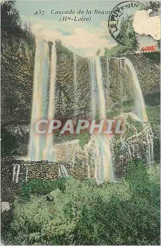 Cartes postales Cascade de la Beaum (hte Loire)