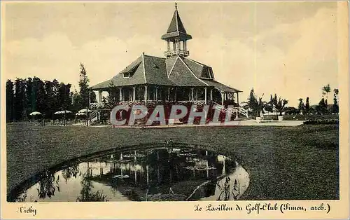 Moderne Karte Vichy Le Pavillon du Golf Club (Simon arch)