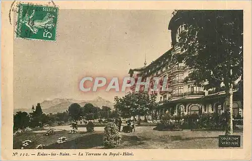 Ansichtskarte AK Evian les Bains La Terrasse du Royal Hotel