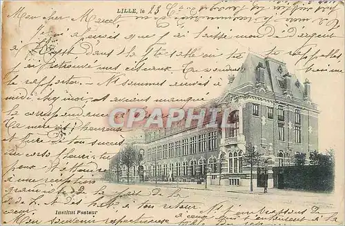 Ansichtskarte AK Lille Institut Pasteur (carte 1900)