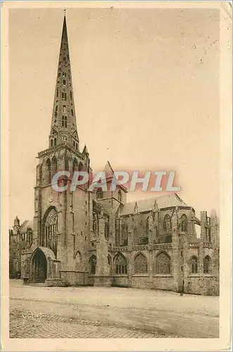 Cartes postales Treguier (Cotes du Nord) Bretagne La Douce France La Cathedrale