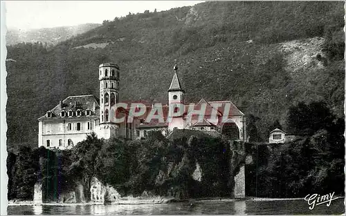 Cartes postales moderne L'Abbaye d'Hautecombe La Savoie Pittoresque et le Lac du Bourget