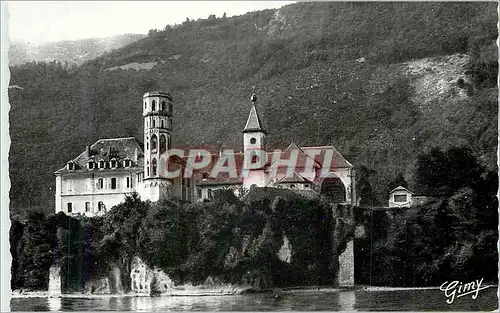 Moderne Karte L'Abbaye d'Hautecombe La Savoie Pittoresque et le Lac du Bourget