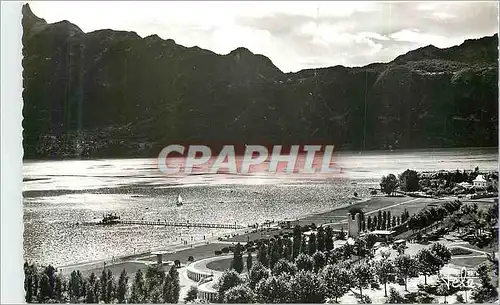 Cartes postales moderne Aix les Bains Plage Municipale et Dent du Chat