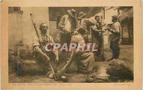 Cartes postales Luxembourg La Paye des Moissonneurs
