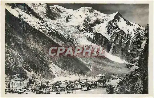 Cartes postales moderne Chamonix et le Mont Blanc