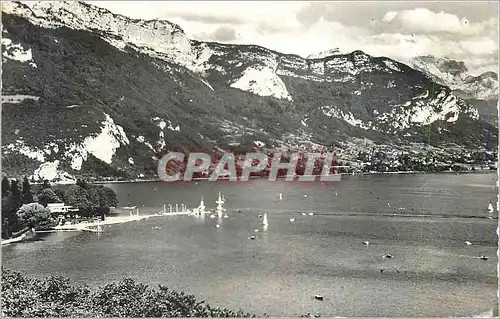 Cartes postales moderne Lac d'Annecy (Haute Savoie) Vue Generale de la Plage d'Annecy