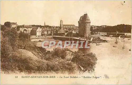 Cartes postales Saint Servan sur Mer La Tour Solidor