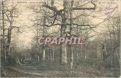 Cartes postales Barbizon Routes des Artistes