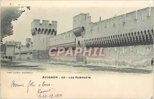 Cartes postales Avignon Les Remparts