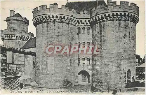 Cartes postales Alencon Le Chateau
