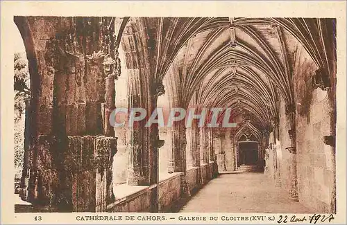 Cartes postales Cathedrale de Cahors Galerie du Cloitre (XVIe s)