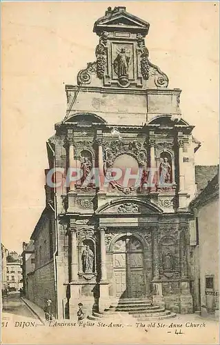 Ansichtskarte AK Dijon L'Ancienne Eglise Ste Anne