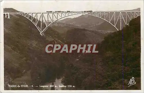 Cartes postales moderne Viaduc du Viaur Longueur 460 m Hauteur 116 m