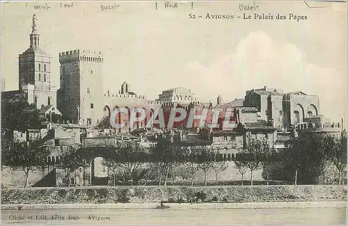 Cartes postales Avignon Le Palais des Papes