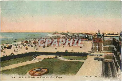 Cartes postales Berck Plage Panorama de la Plage