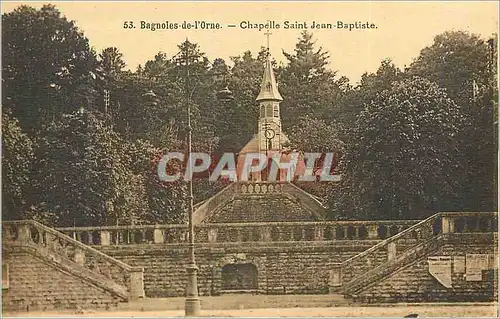 Ansichtskarte AK Bagnoles de l'Orne Chapelle Saint Jean Baptiste