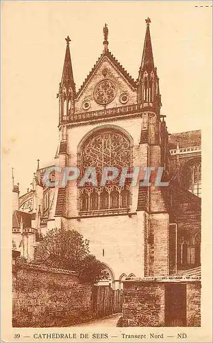 Cartes postales Cathedrale de Sees Transept Nord