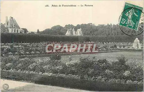 Ansichtskarte AK Palais de Fontainebleau Le Parterre