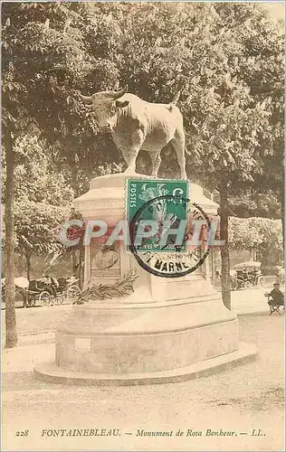 Ansichtskarte AK Fontainebleau Monument de Rosa Bonheur