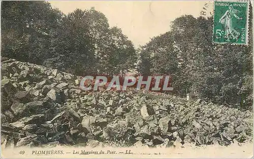 Ansichtskarte AK Plombieres Les Moraines du Parc