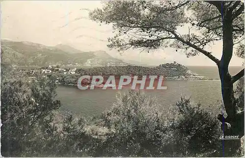 Cartes postales moderne Saint Jean Cap Ferrat (A M) Vue sur Saint Hospice Cap d'Ail et la Tete de Chien
