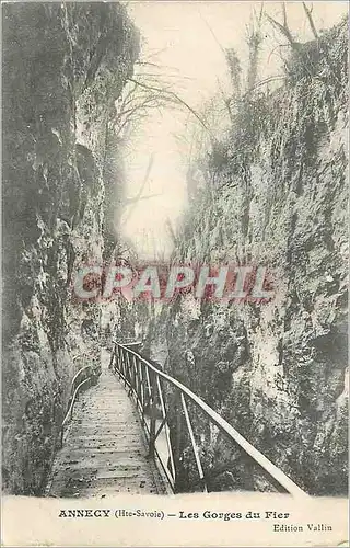 Cartes postales Annecy (Hte Savoie) Les Gorges du Fier