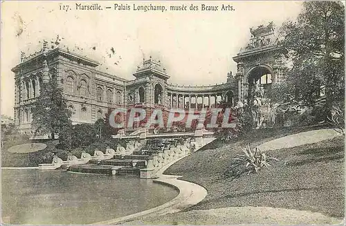 Cartes postales Marseille Palais Longchamp Musee des Beaux Arts