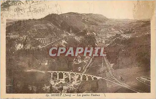 Cartes postales Morez (Jura) Les Quatre Viaducs