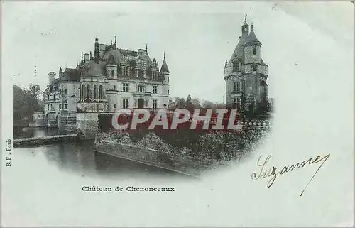 Cartes postales Chateau de Chenonceaux (carte 1900)