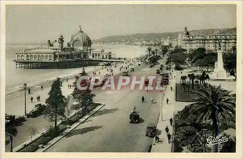 Cartes postales moderne Nice Cote d'Azur Artistique Promenade des Anglais Cosino de la Jetee