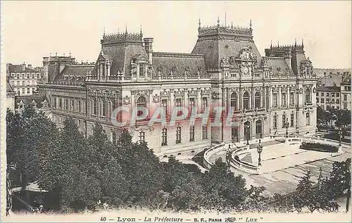 Cartes postales Lyon La Prefecture