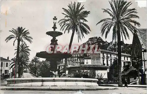 Moderne Karte Hyeres (Var) La Fontaine Godillot