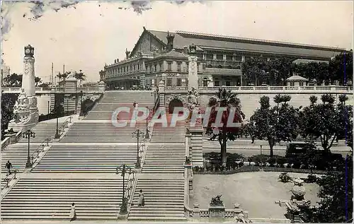 Cartes postales moderne Marseille Escalier Monumental de la Gare Saint Charles