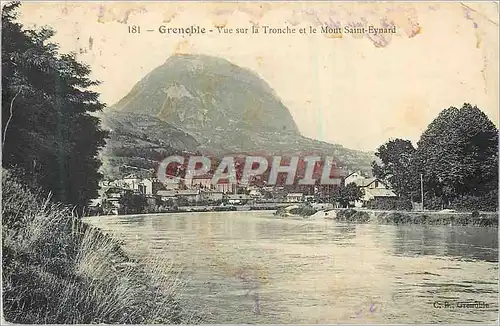 Cartes postales Grenoble Vue sur la Tronche et le Mont Saint Eynard